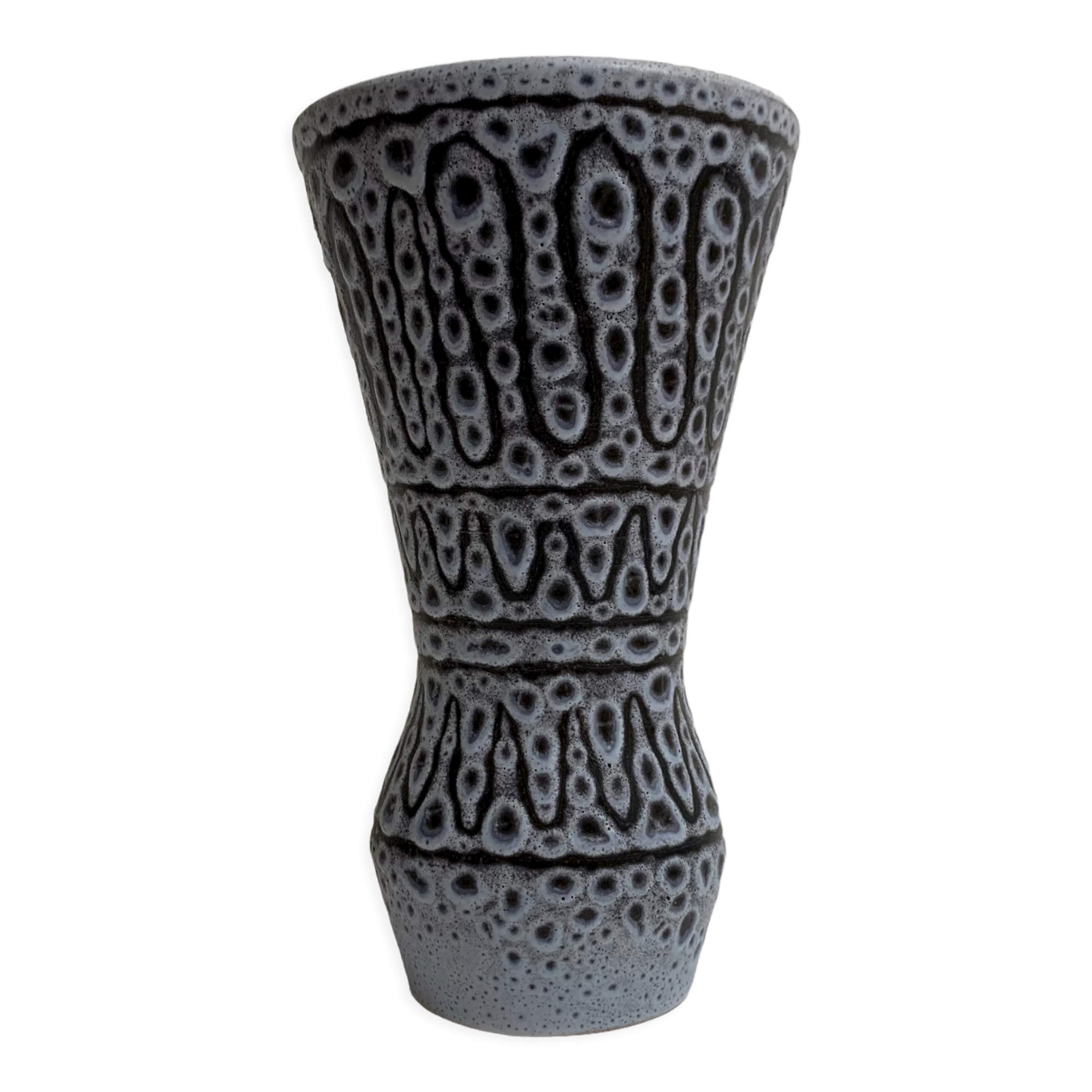 Vintage ceramic vase by Jean Austruy 27 cms