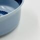 Saladier en porcelaine Bleu Saxe Kahla GDR