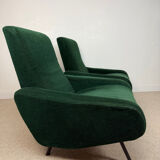 Vintage armchairs from the 60s/70s in the style of Pierre Guariche.