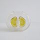 Vase en verre de Walther 1960