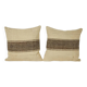 Set of 2 vintage Turkish cushion covers 58x61 cm