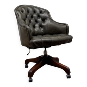 chaise de bureau Chesterfield - classique