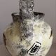 Vintage French Studio Ceramic Pitcher by Ghila – Lascaux Cave Art Styl