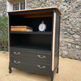 Armoire noir en merisier