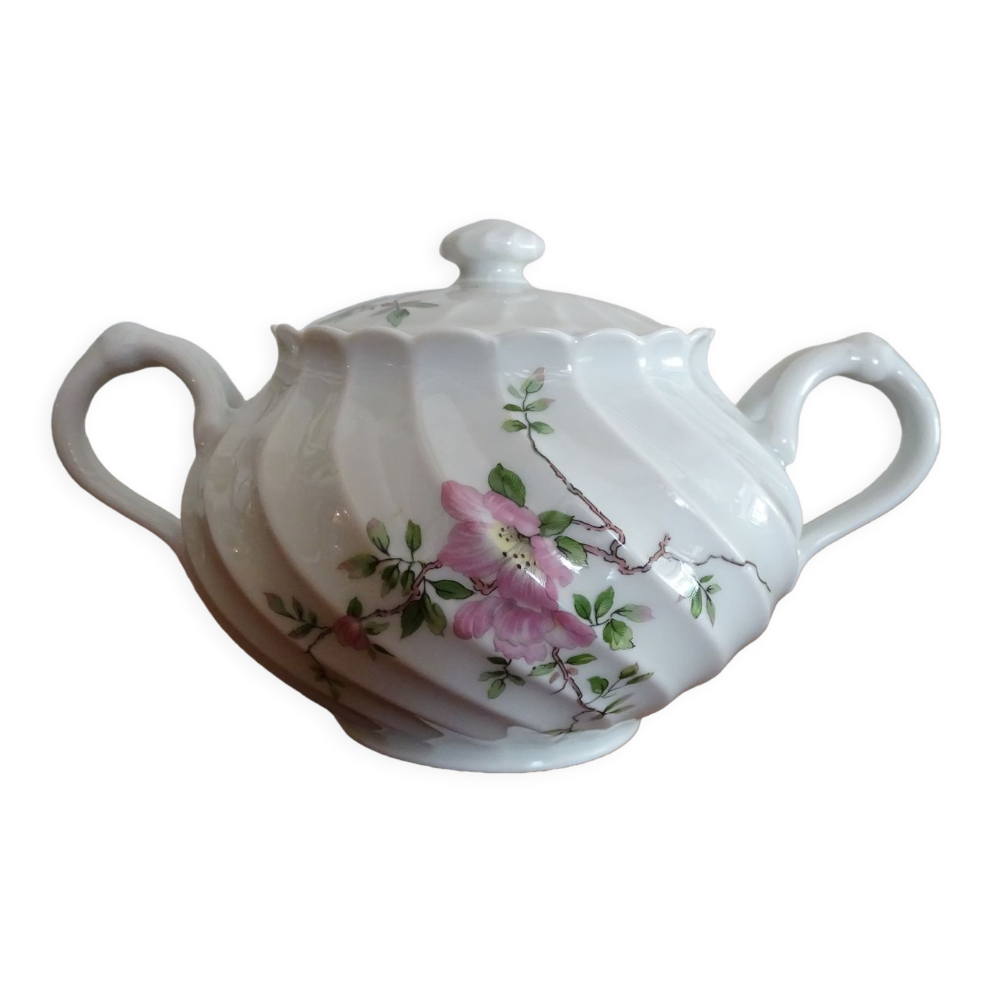 Limoges haviland porcelain sweetener - sylvie roses - tors
