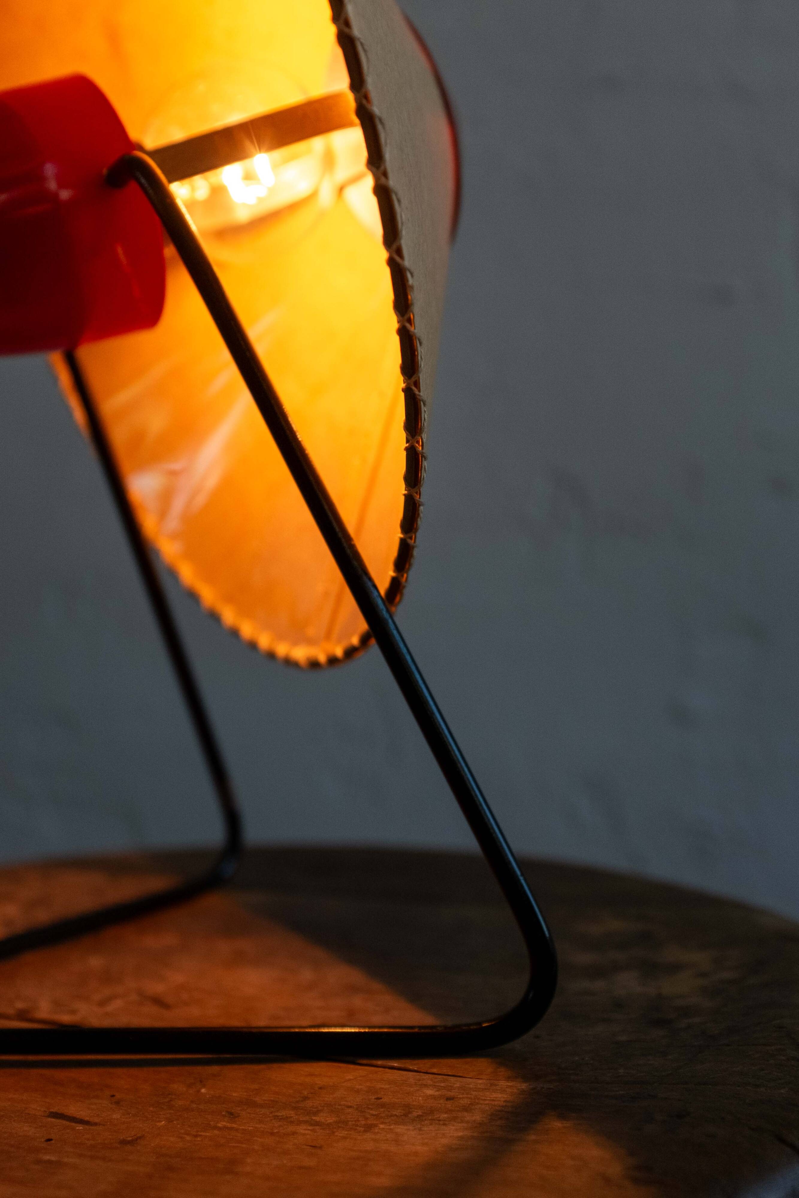 Mid Century Czech Table Lamp by Helena Frantova for Okolo, 1950s