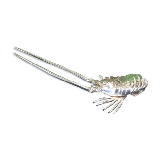 Silver plated lobster