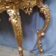 Console dorée style Louis XV