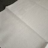 Old damase tablecloth and its 10 towels 230 x 160 cm