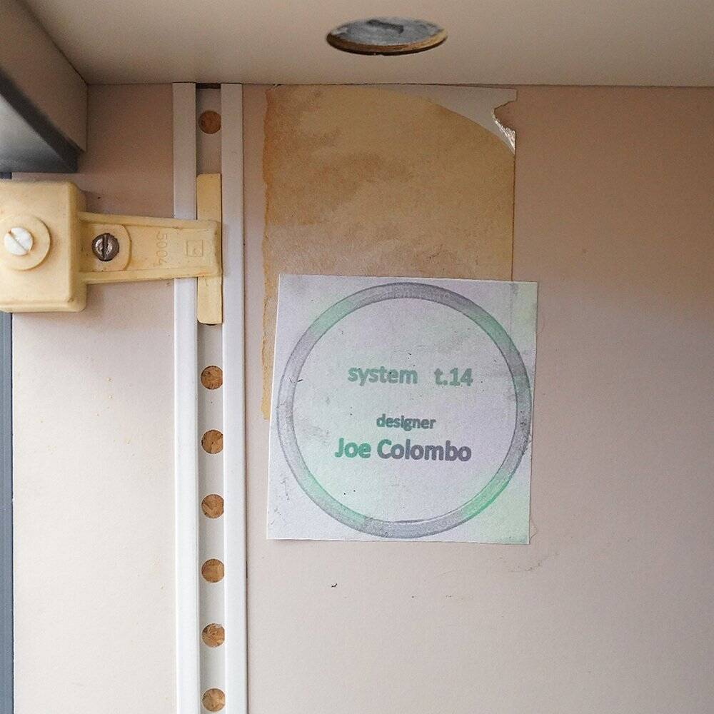 Very modular T14 by Joe Colombo for La Rinascente, 1960s.