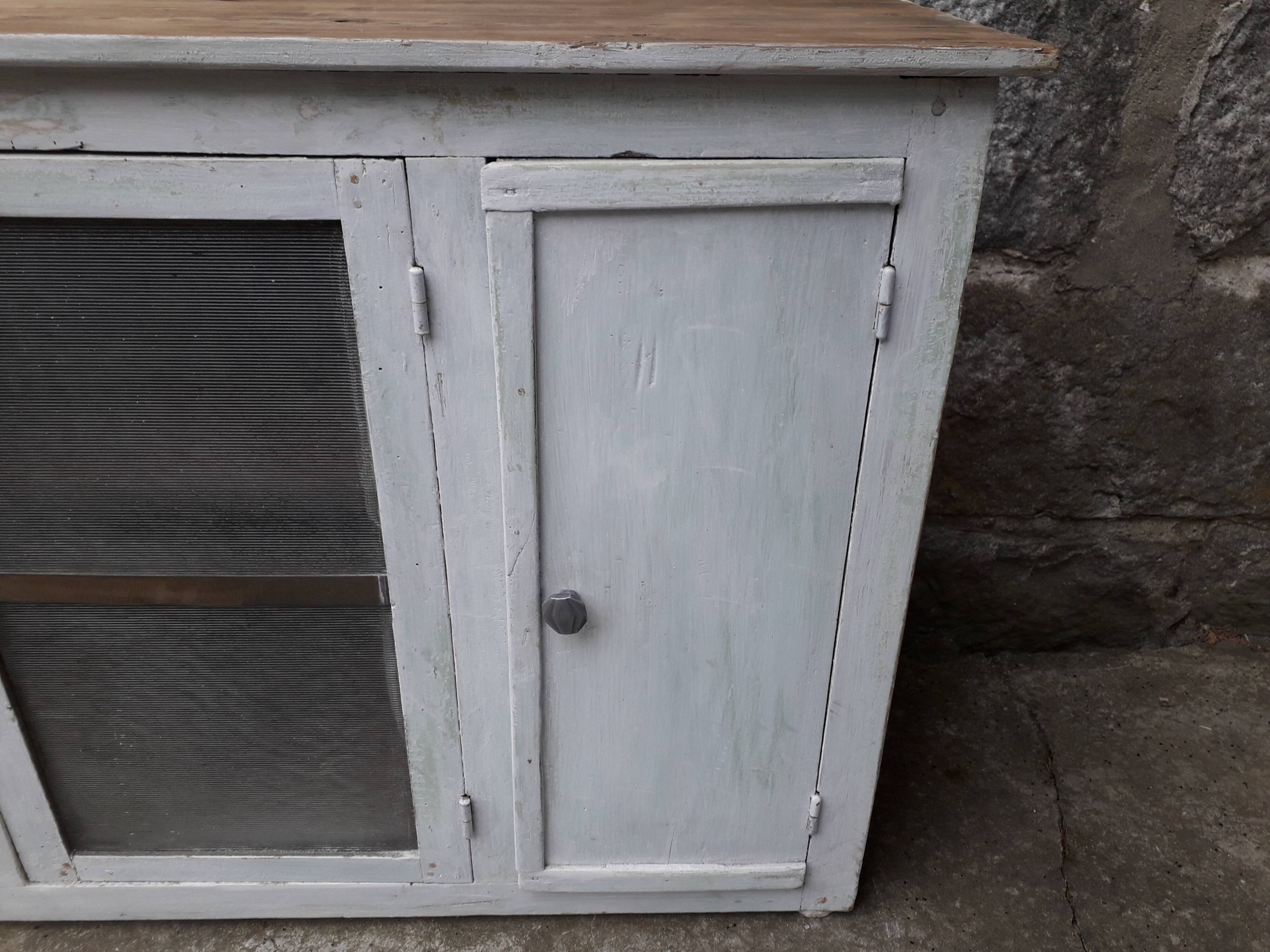 Patinated fir placard