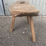 Brutalist tripod stool