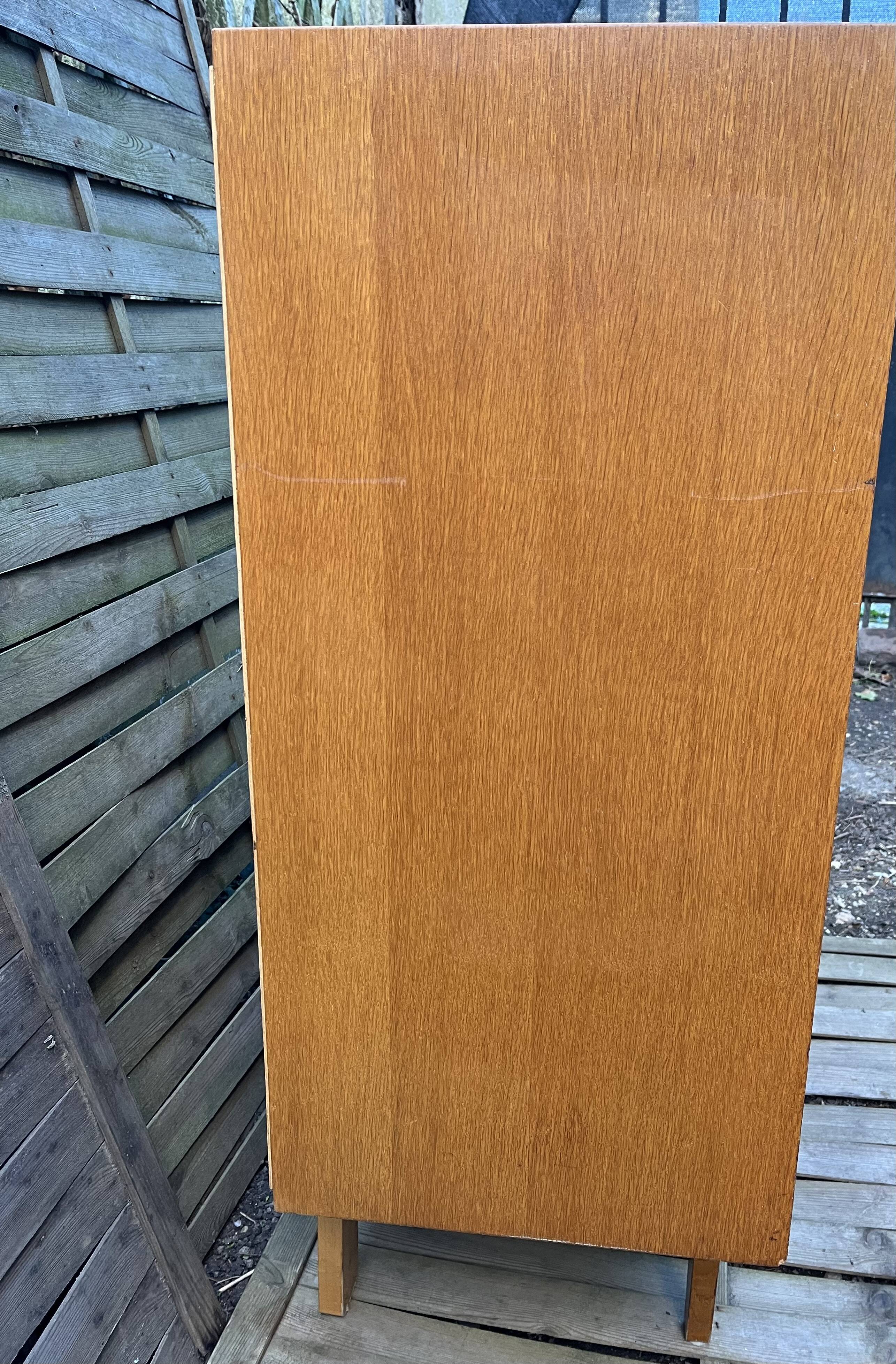 Scandinavian wooden chest of drawers from the 1960s