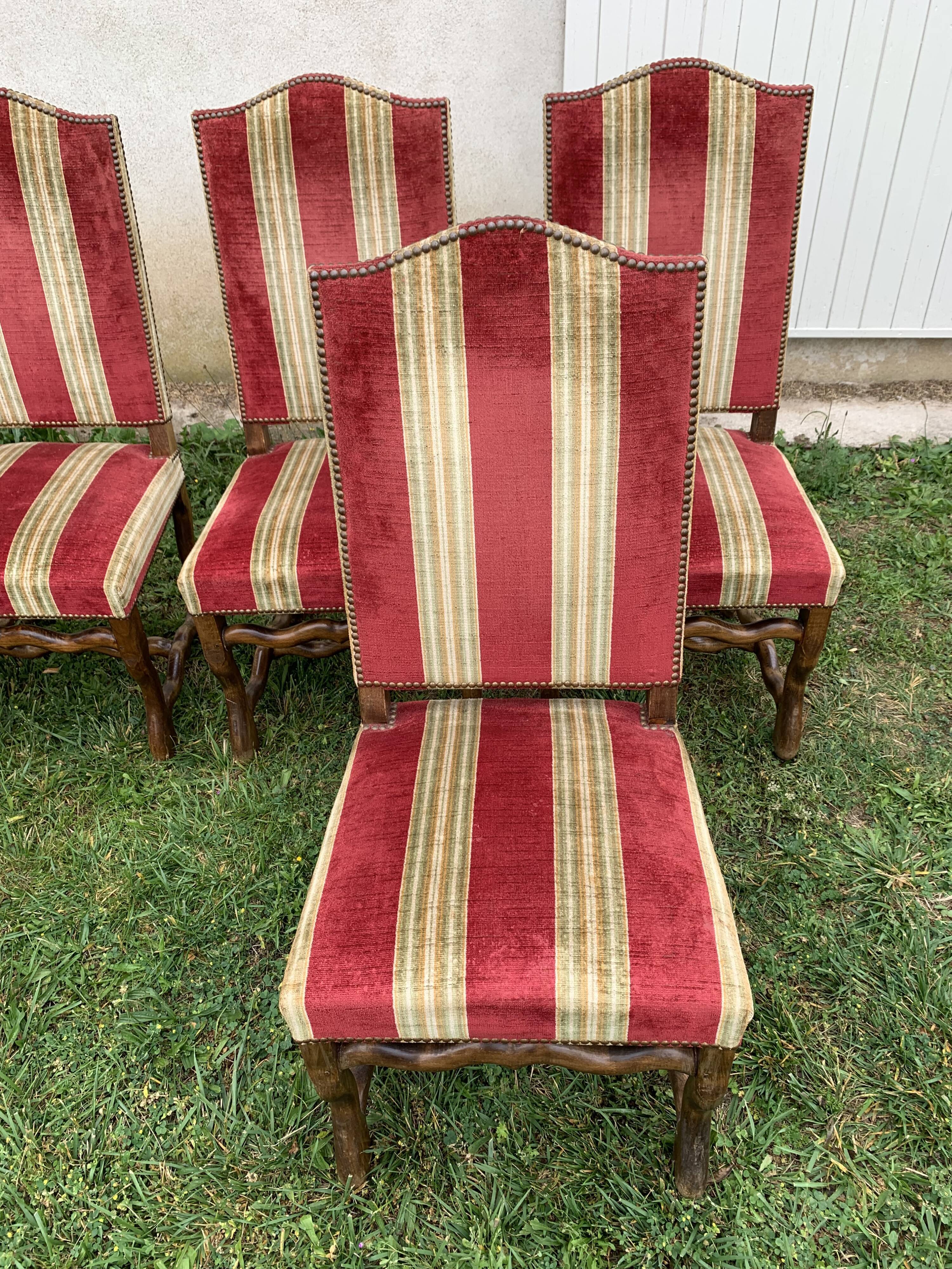 Louis XIII sheep bones chairs