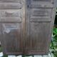 paire de grande portes en bois anciennes