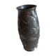 Vase art déco en étain