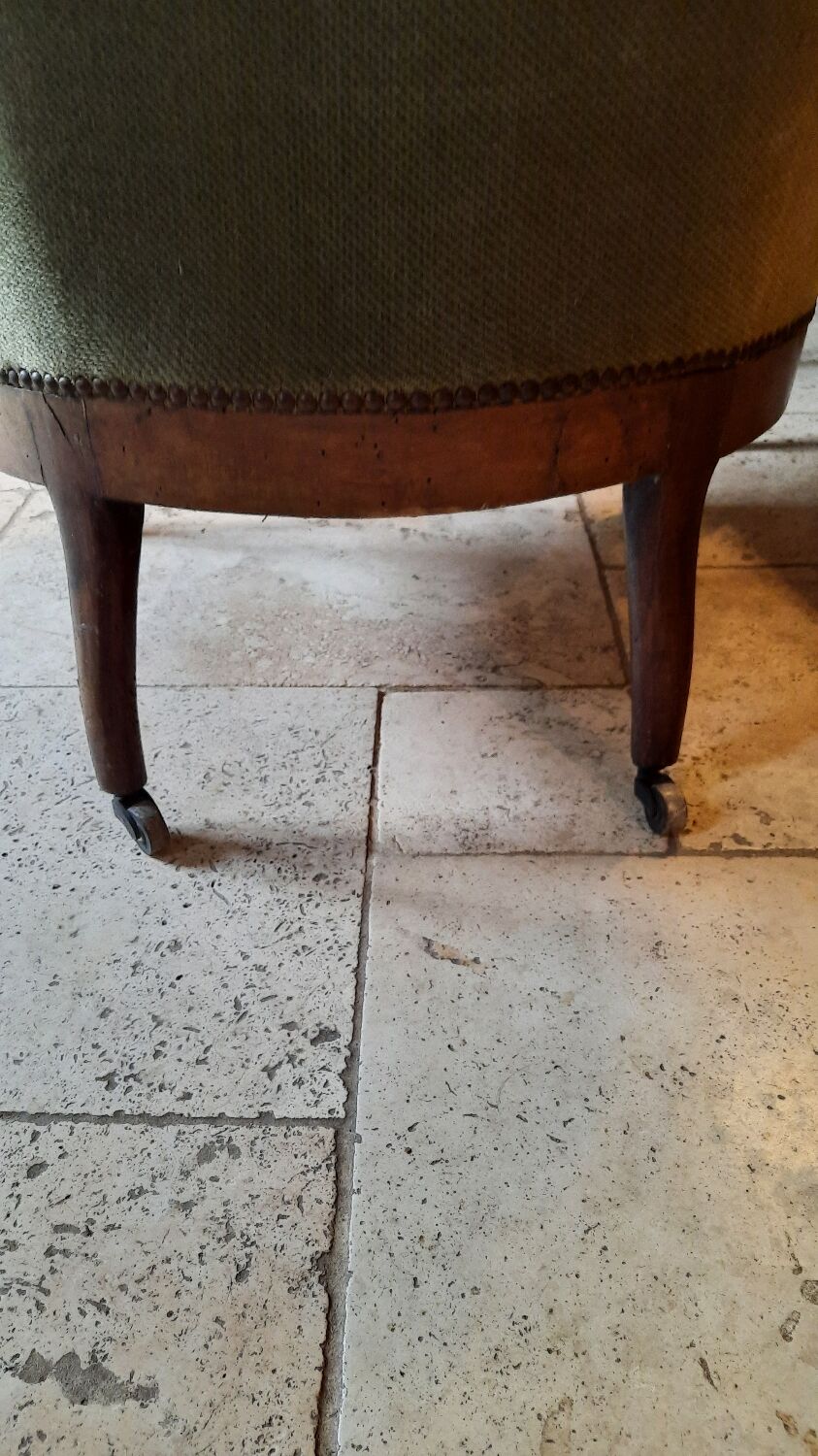 Armchair bergère style Louis Philippe