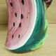 Barbotine watermelon jug