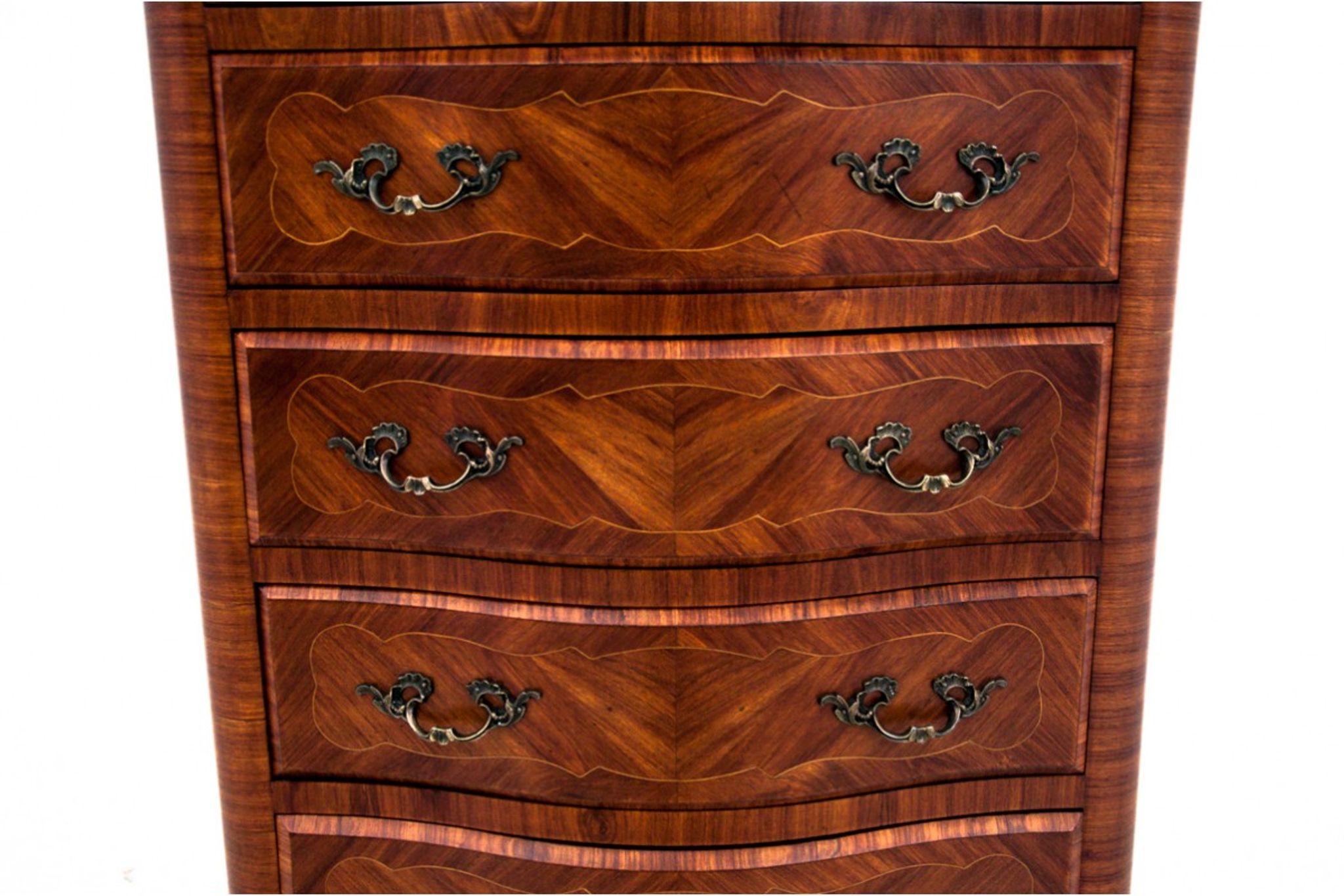 Chest of drawers tallboy, France, 1940s