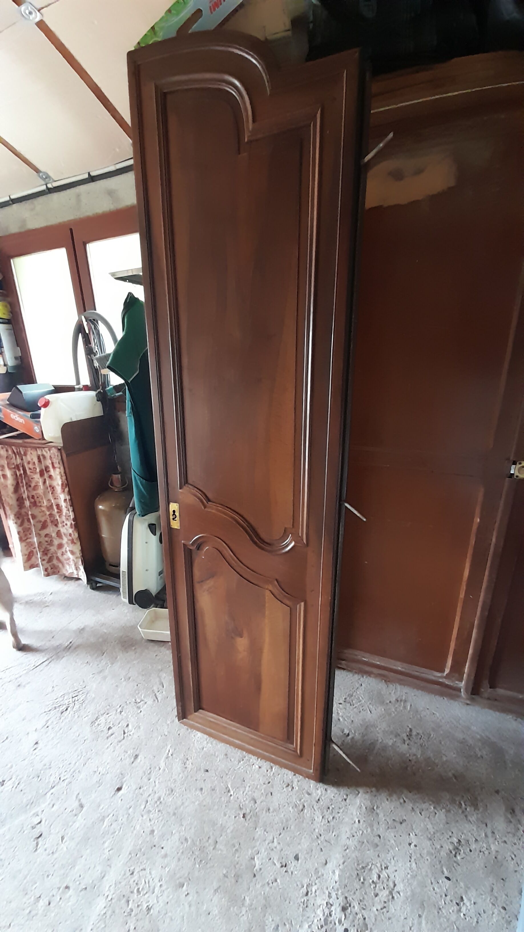 Walnut cabinet doors