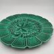 10 ceramic plates with vine decor