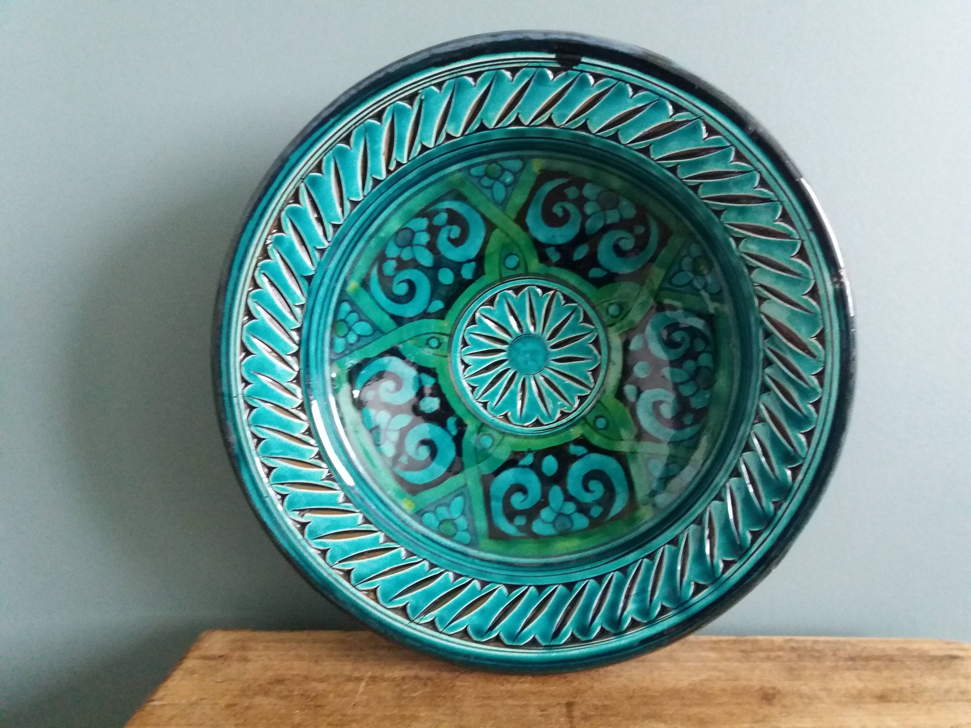 Moroccan wall decoration plate