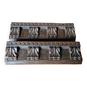 Paire de Boiseries Frontons - xixe