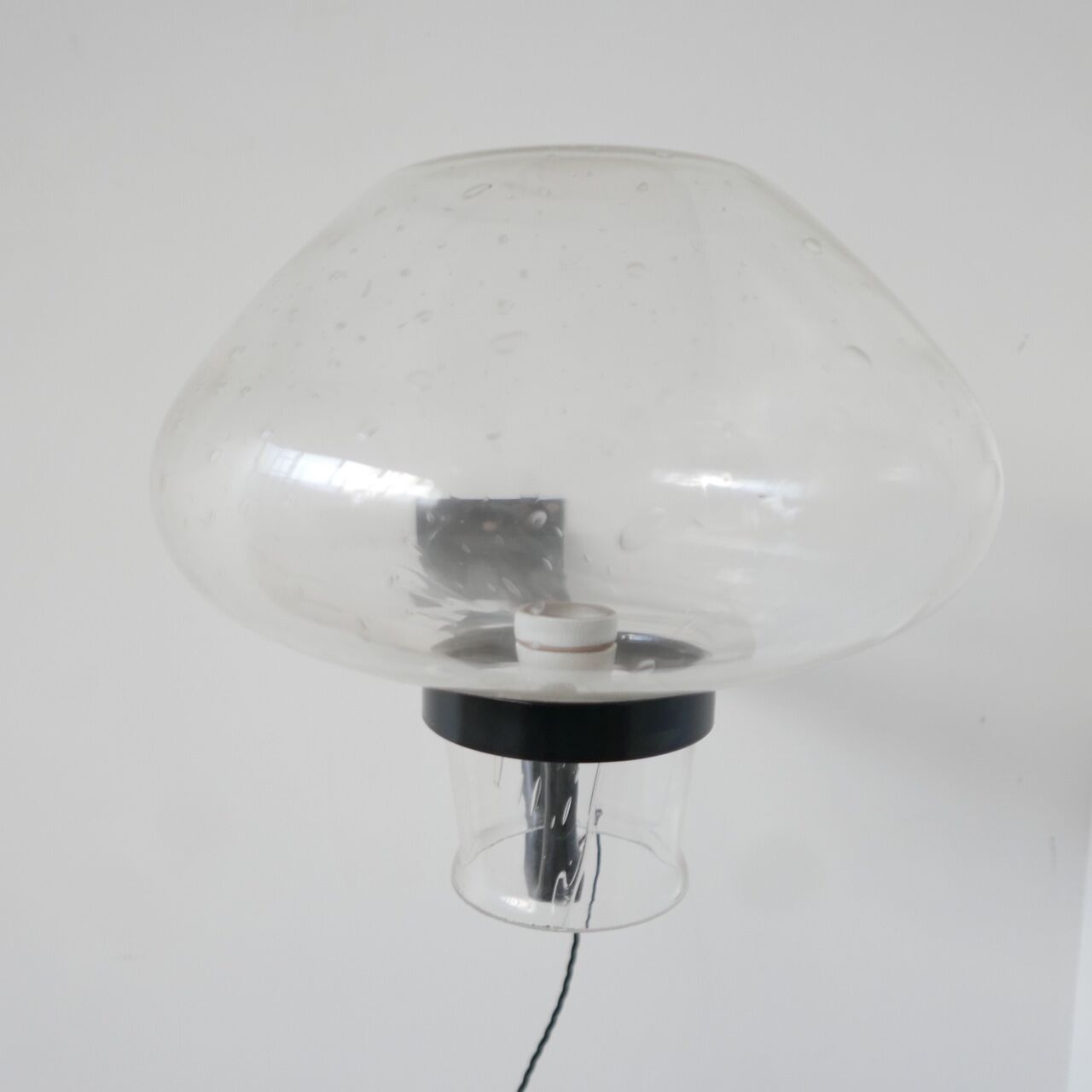 Mid-century glass wall light