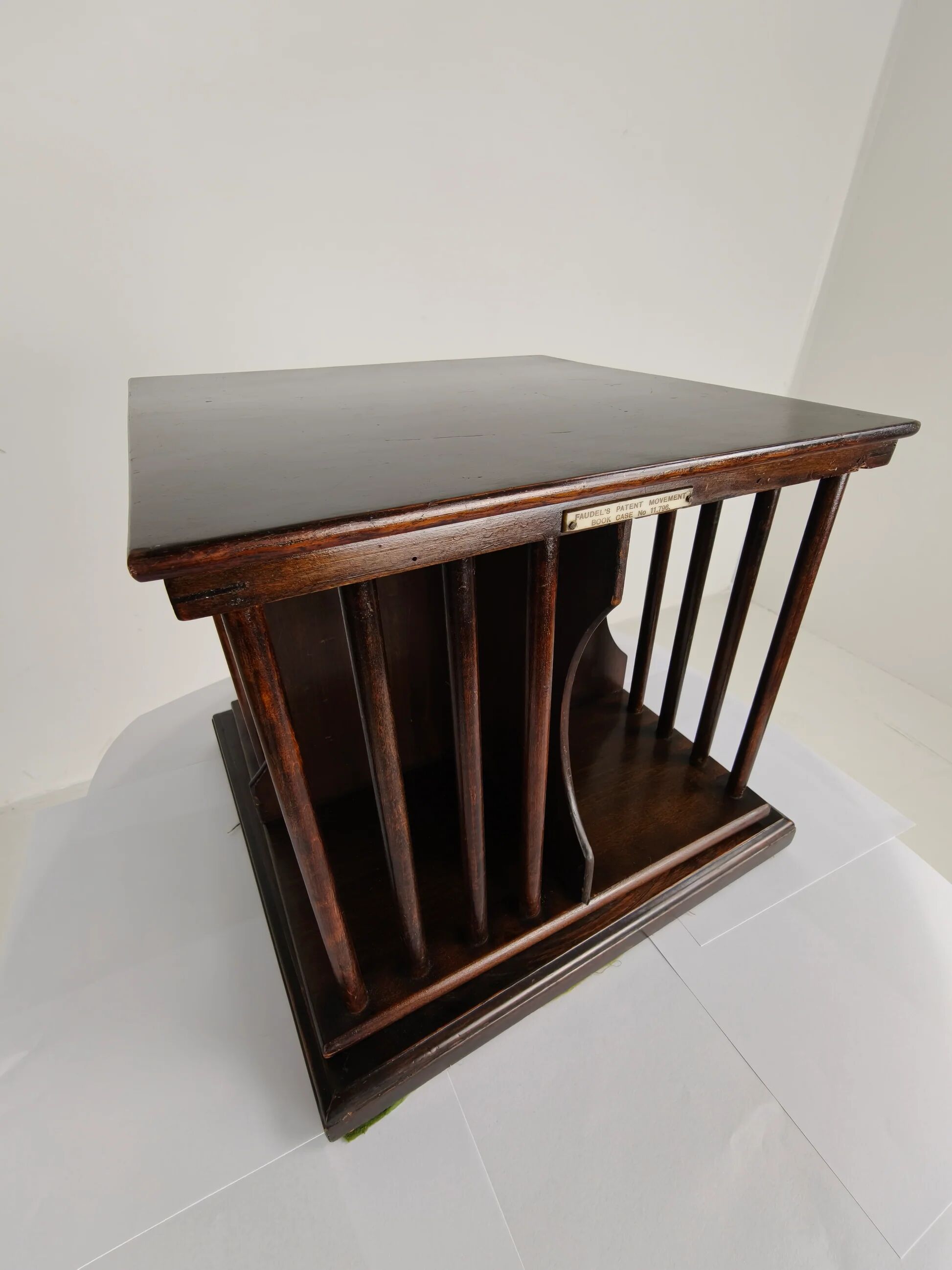 Miniature antique bookcase/bookmill circa 1900