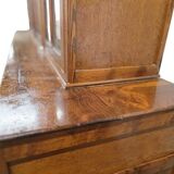 Vitrine industrielle vintage XL haute / armoire de laboratoire / armoire