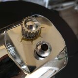 Chrome fan, retro look