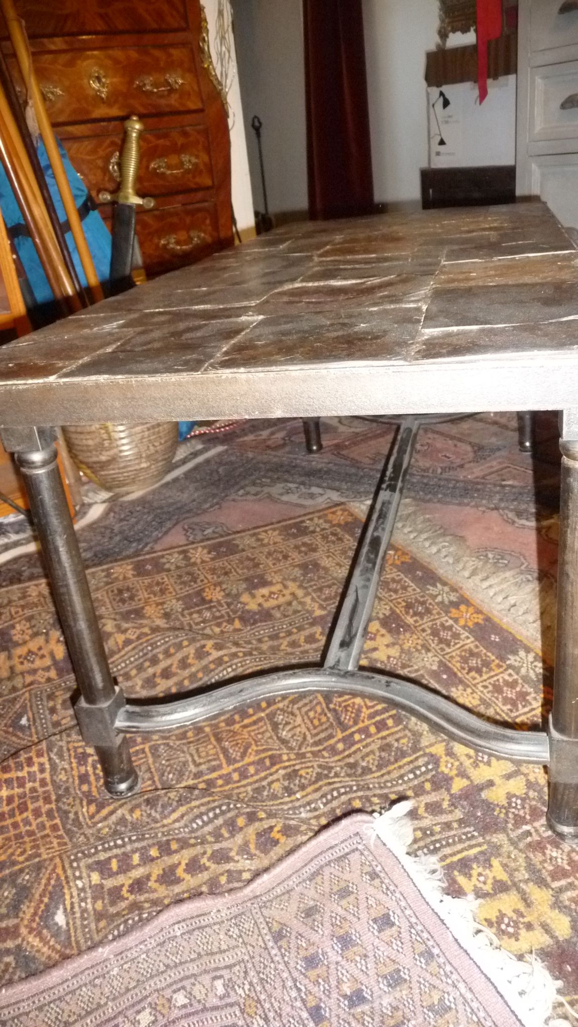 Table basse ardoise design 50