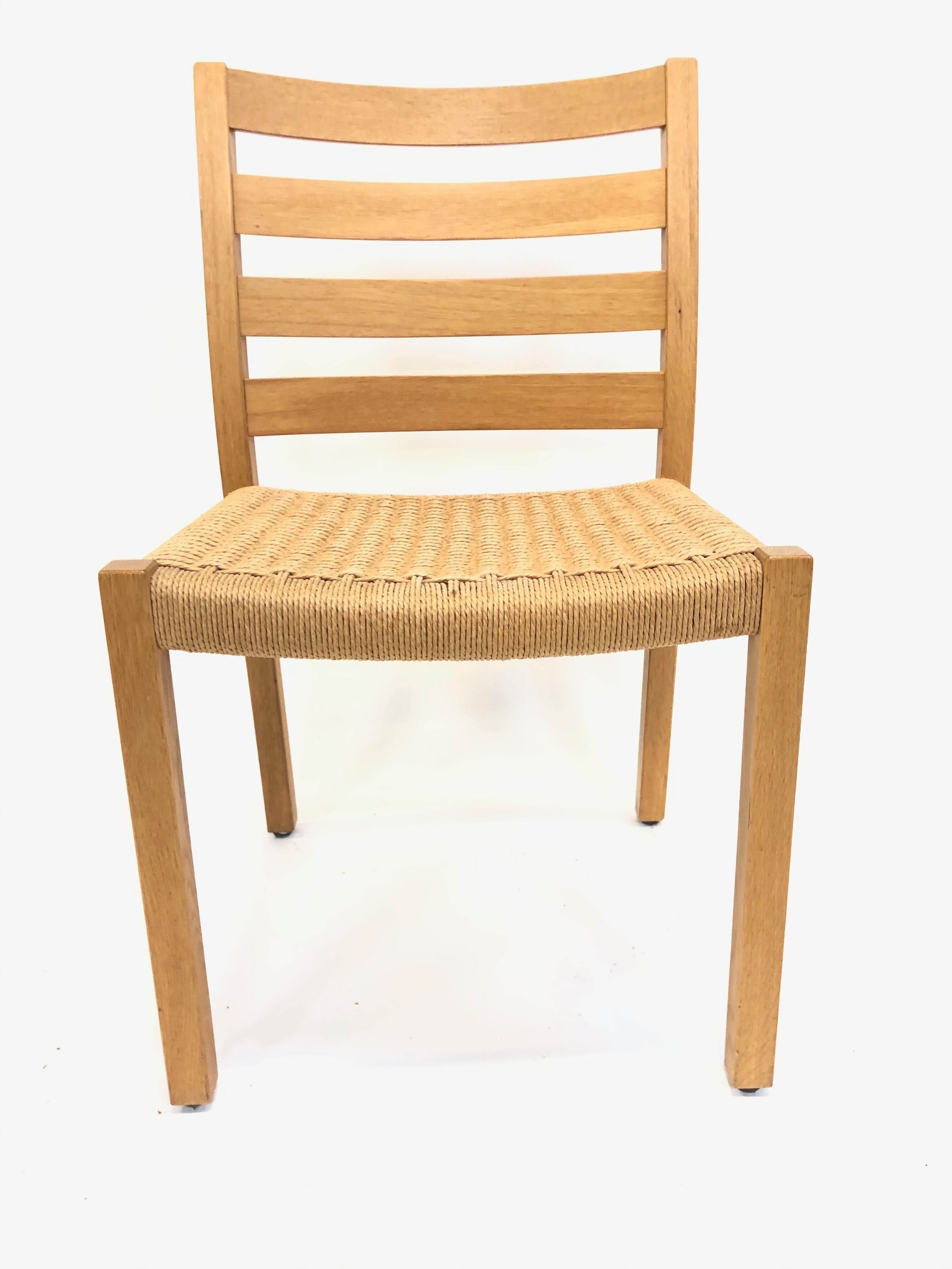 Vintage chair JL Muller M-belfabrik model No. 408 design 1960 Denmark