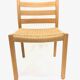 Vintage chair JL Muller M-belfabrik model No. 408 design 1960 Denmark