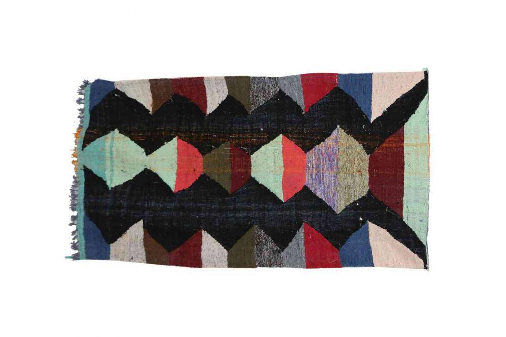 Kilim boucherouite. 120 x 193 cm