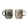 Set of 2 English Cups Coloroll