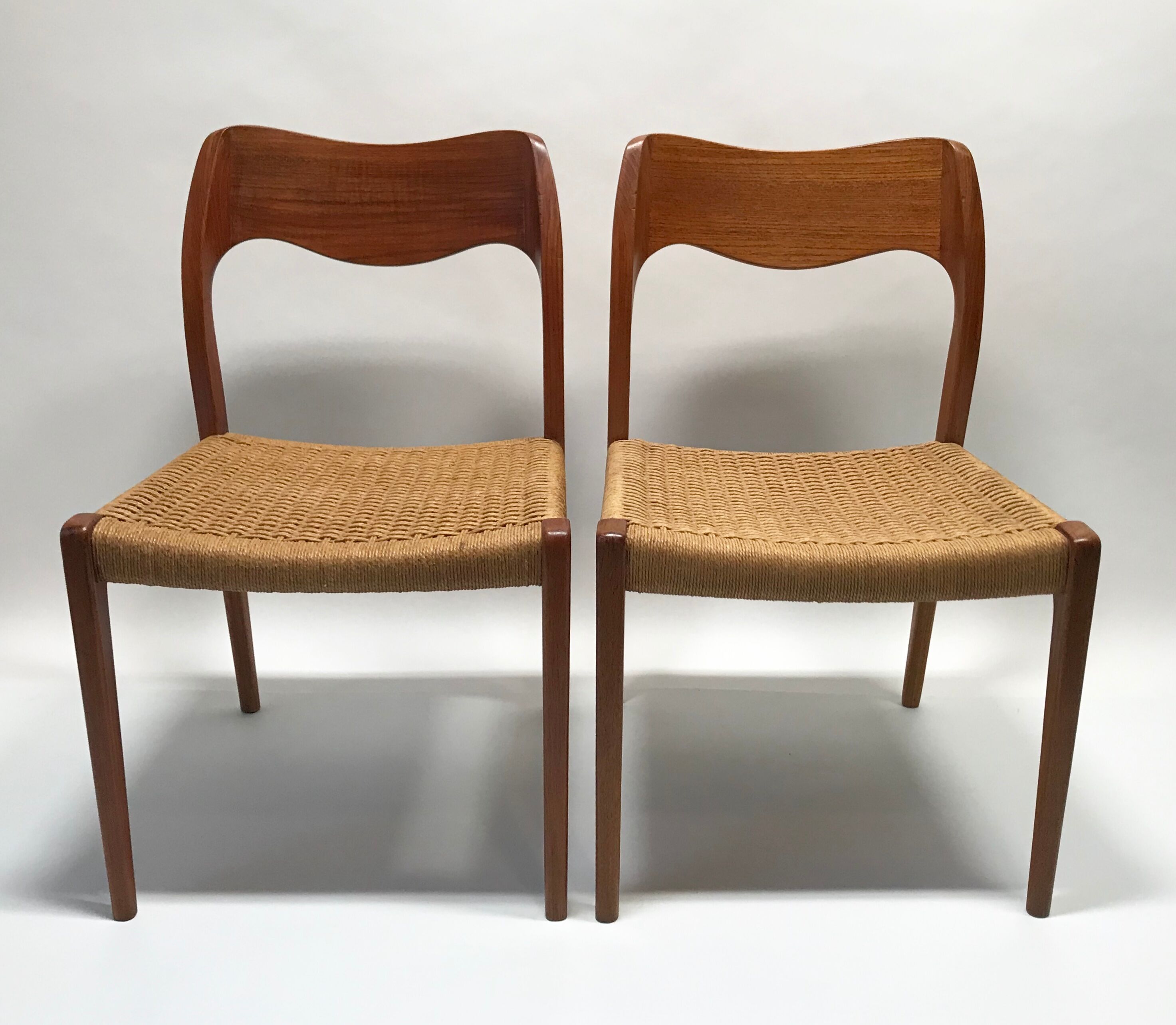Chair Pair 71 Niels Otto Moller Denmark