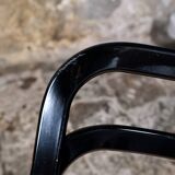 Series of 4 cane chairs by Giorgio Cattelan for Cidue,