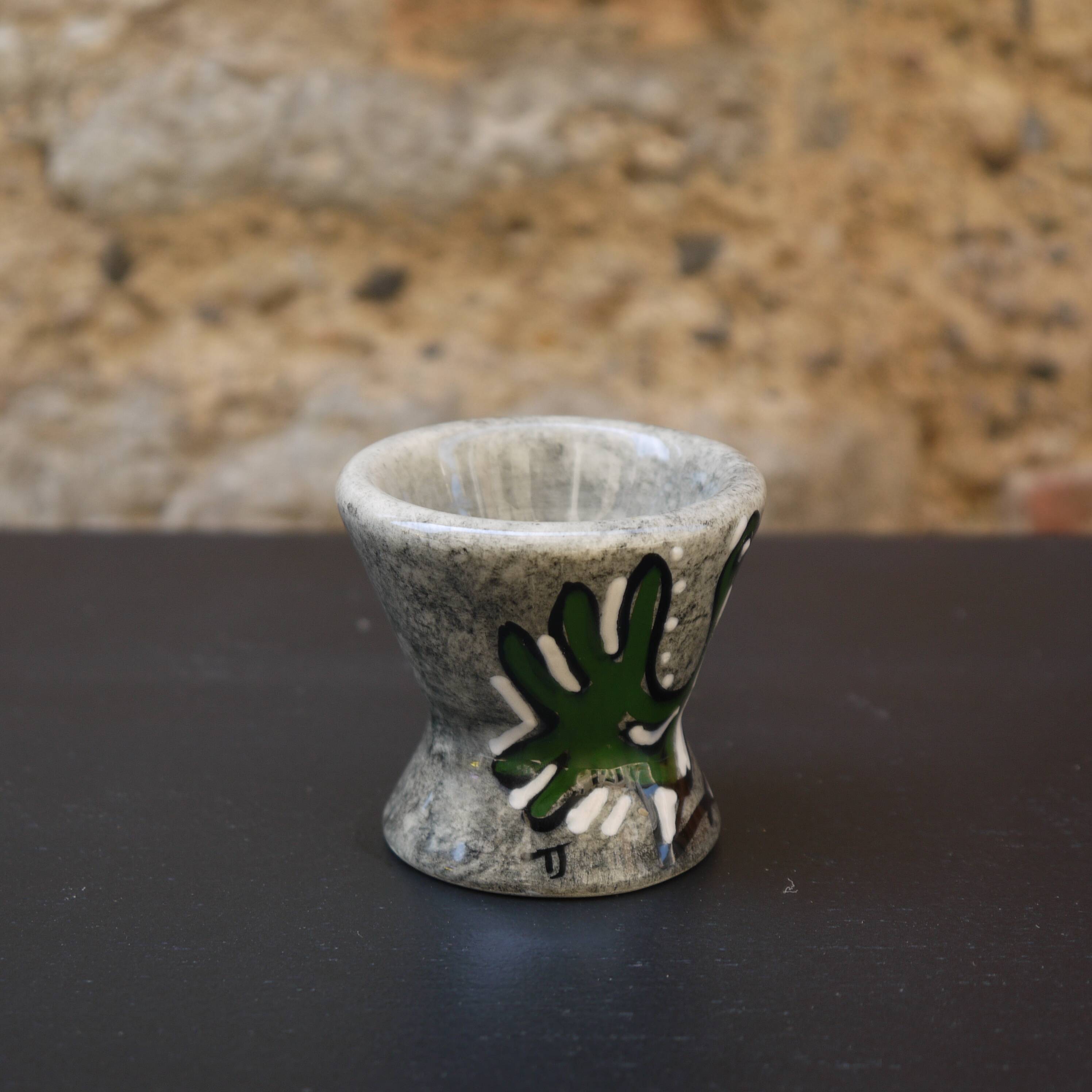 Ceramic coquetier thiveaud jacques - arnis