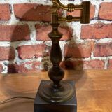 Gilded bronze lamp