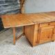 Antique Swedish table folding table with plenty of storage space