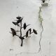 Wall lamp in wrought iron.