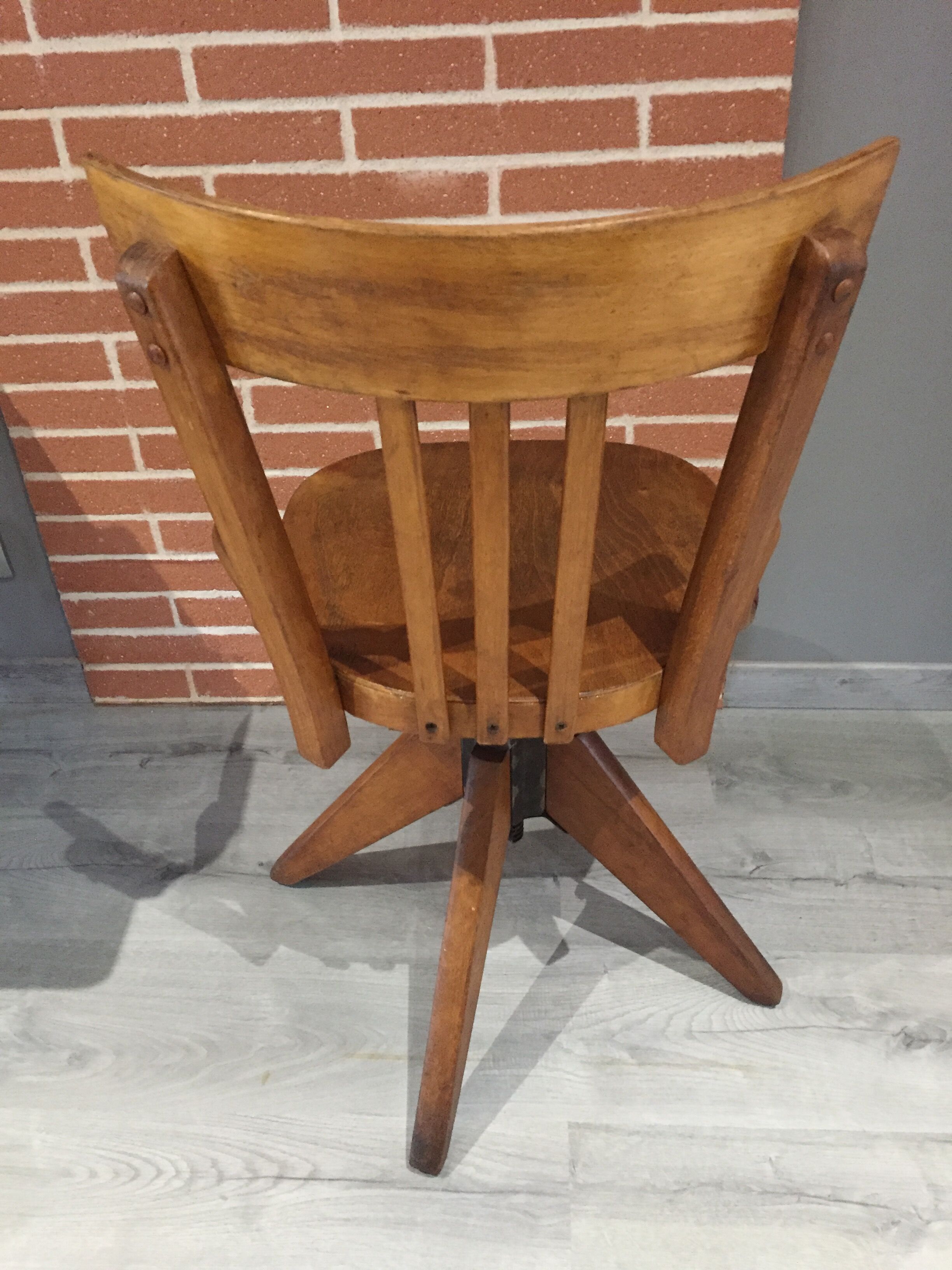 Old Baumann screw office chair