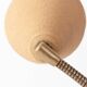 Vintage beige table lamp with gooseneck, Germany 1950s