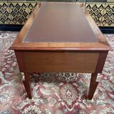Empire style flat desk in mahogany
