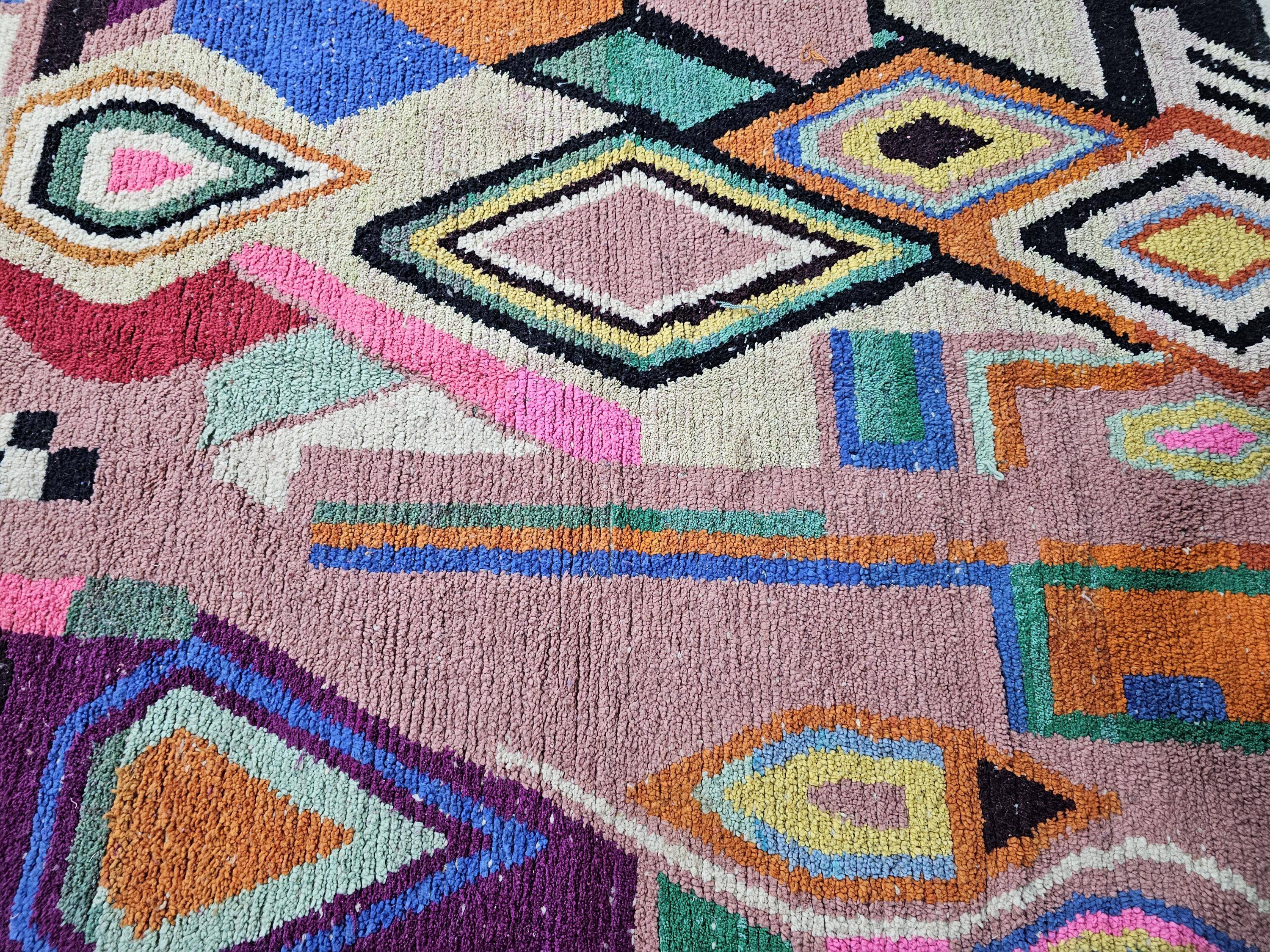 Handmade Moroccan rug 3x2 m