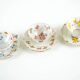 Set of porcelain cups, German design, 20th century, made in Germany