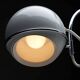 Lampe de table arc en chrome par Cosack