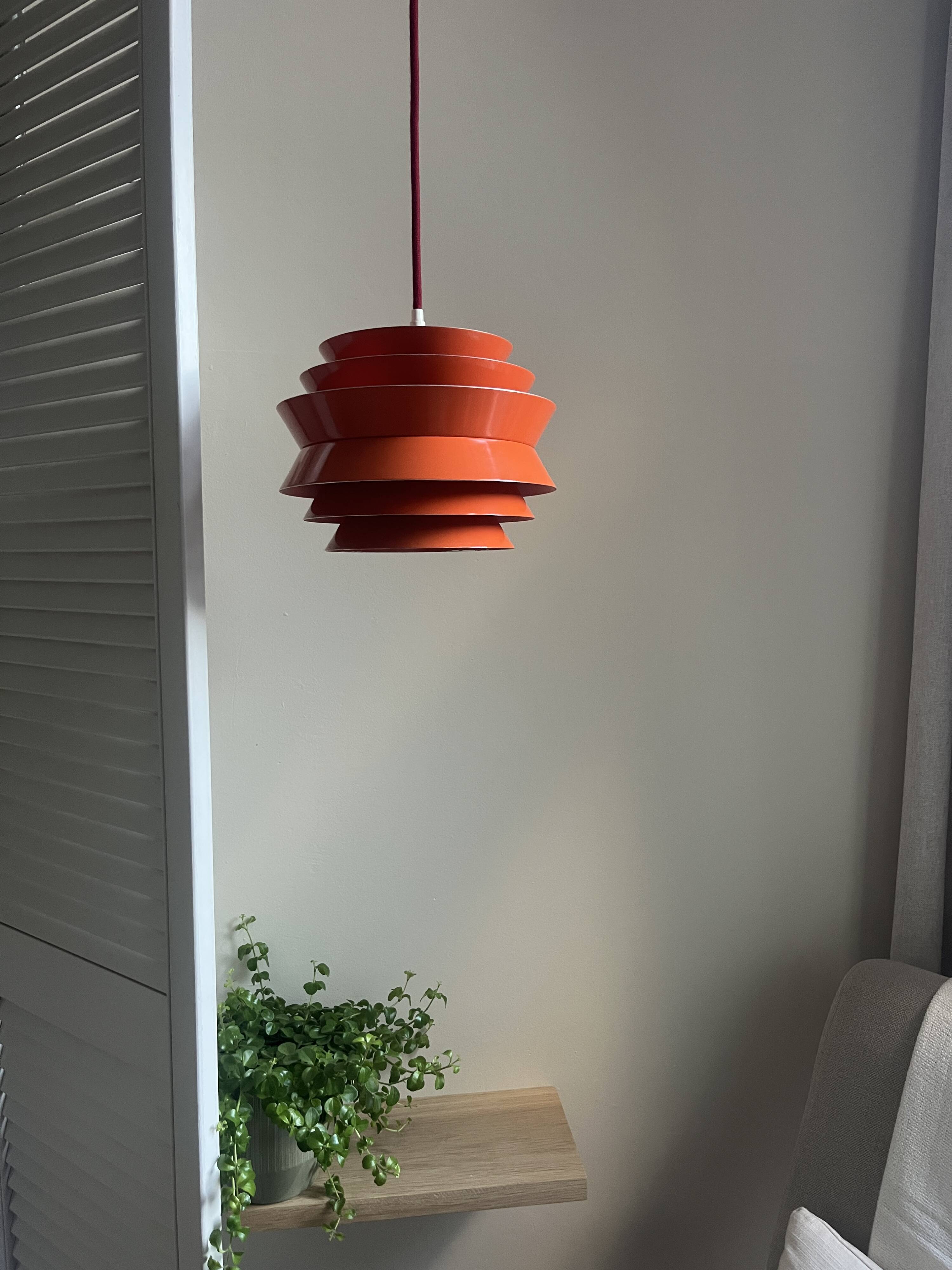 Vintage Trava pendant - Carl Thore - Granahaga - Swedish design lamp