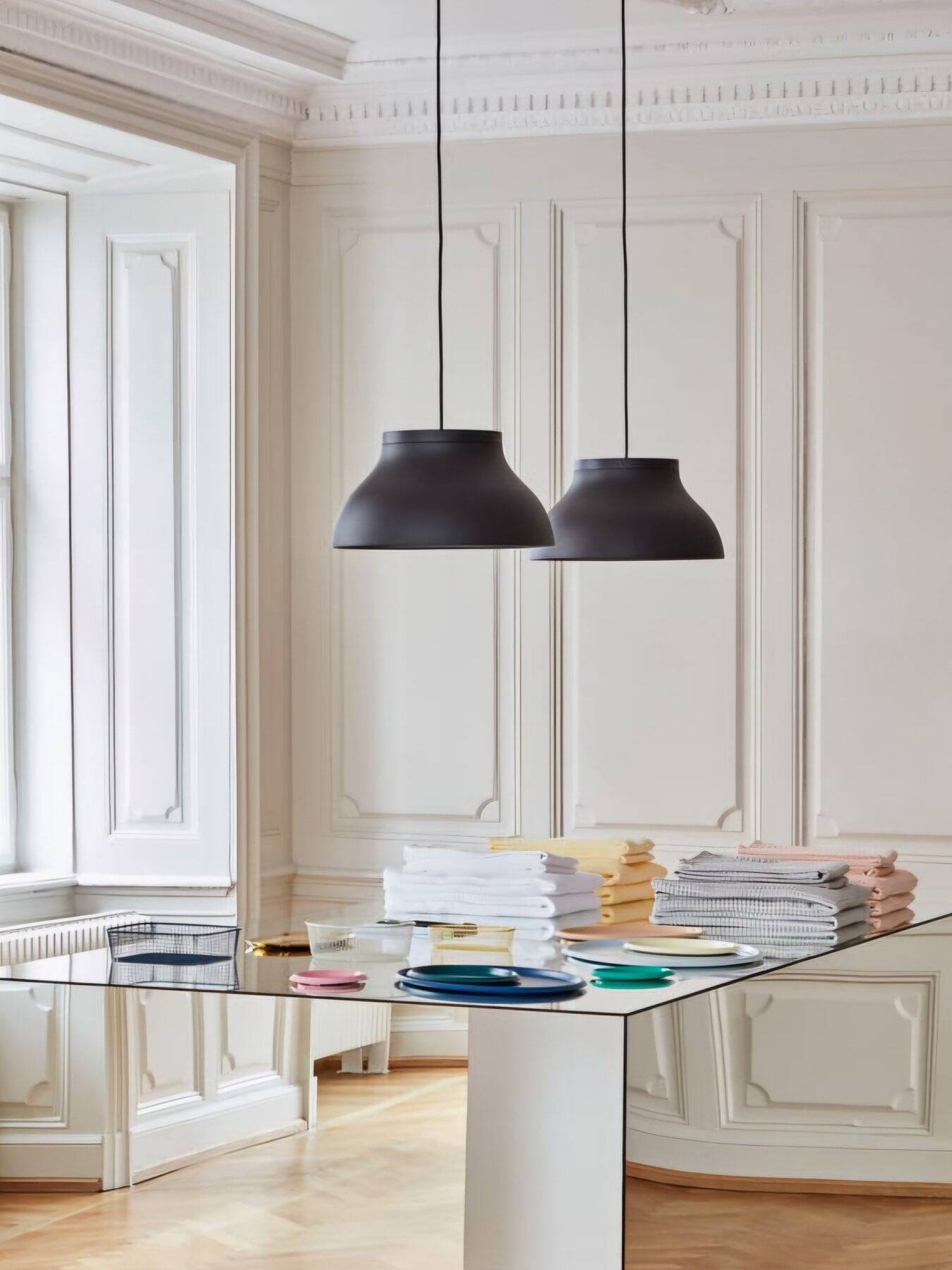 HAY PC Pendant S, Pierre Charpin, matte black